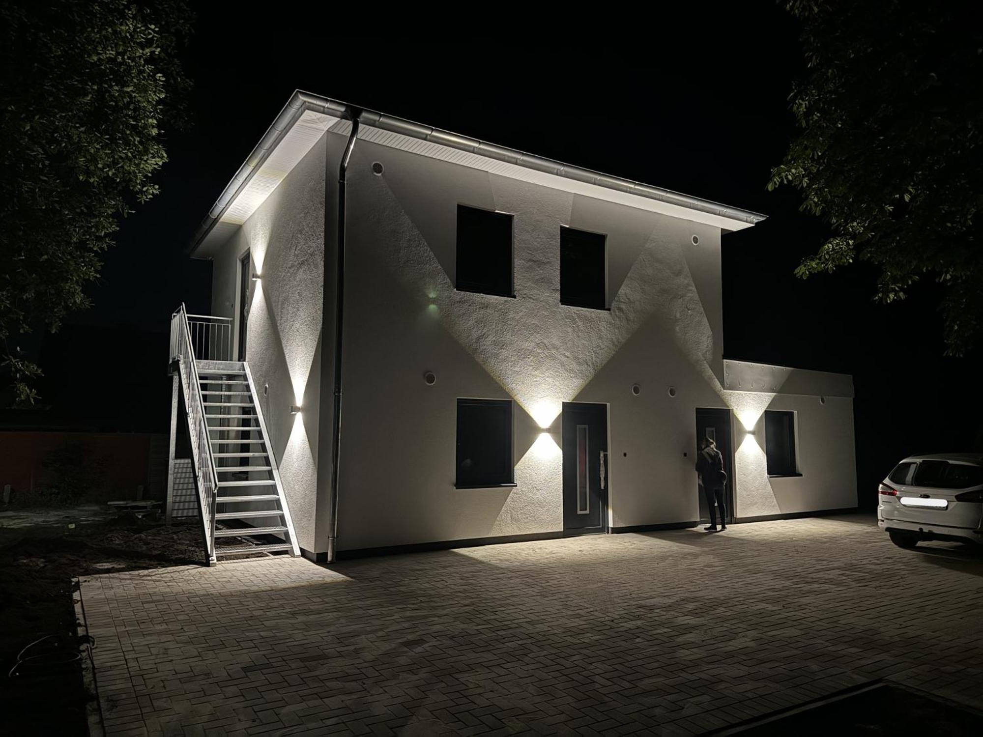 アヒムHaus Duenenwegアパートメント エクステリア 写真