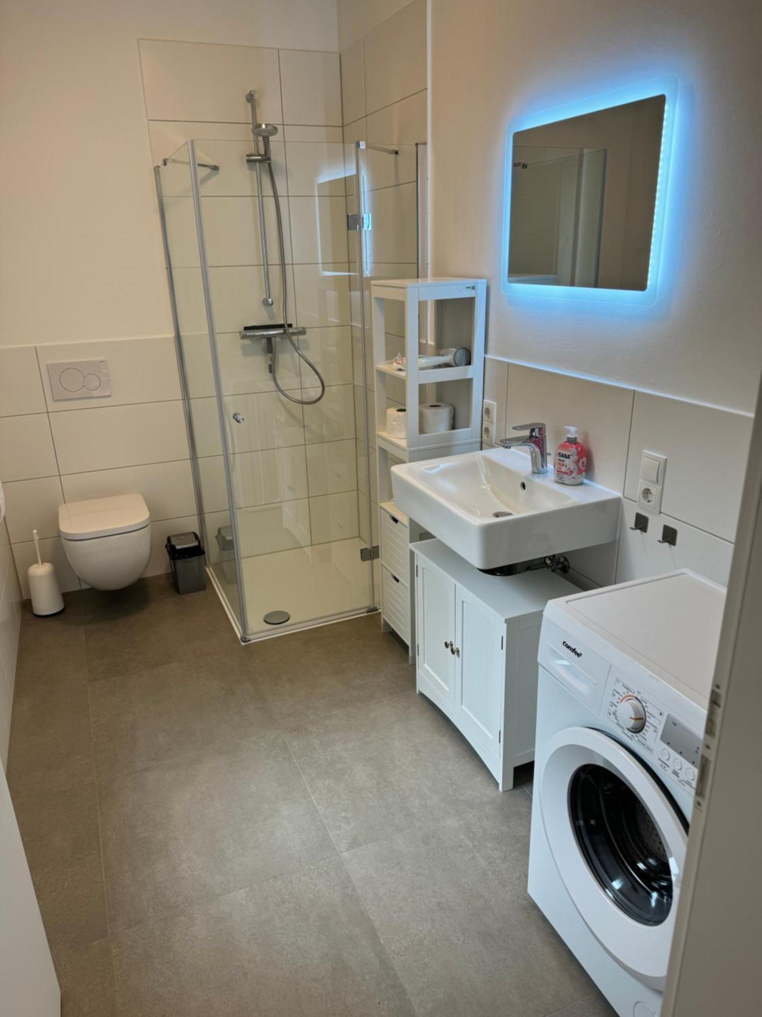 アヒムHaus Duenenwegアパートメント エクステリア 写真